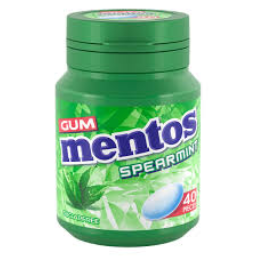 MENTOS GUM ICE MINT SPEARMINT 12BLIS 11.44G
